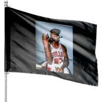 Michael Jordan 3 Peat Cigar House Flags — Decorative Flags