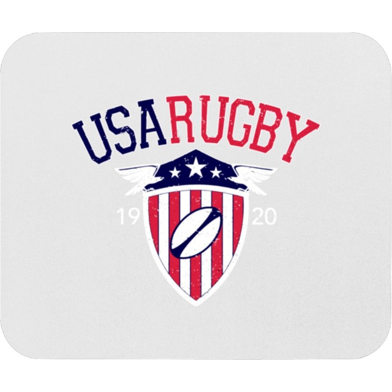 Vintage Usa Rugby Mouse Pads — Tapis de souris et sous-mains