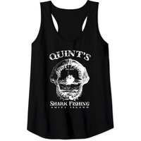 Quint S Shark Fishing Jaws Amity Island Est Fishin Tank Tops — T-shirts pour hommes