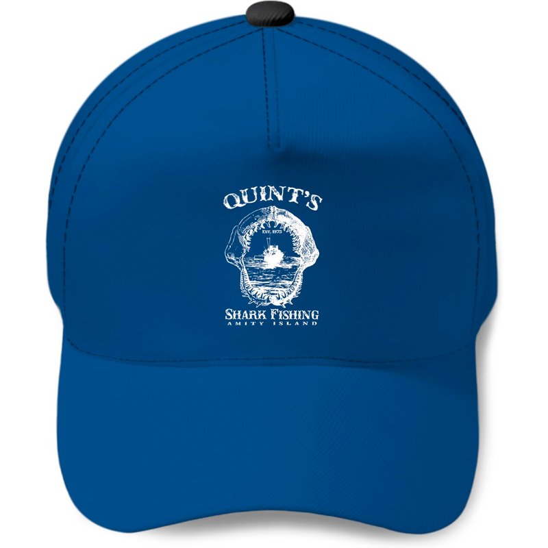 Quint S Shark Fishing Jaws Amity Island Est Fishin Baseball Cap — Casquette de baseball