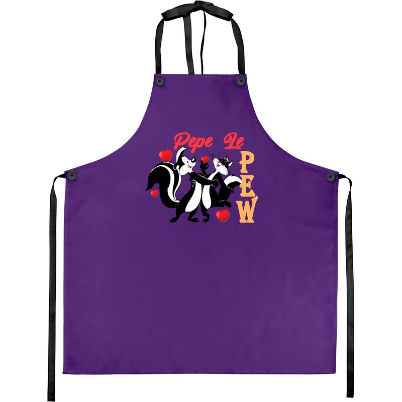 Funny Pepe Le Pew Aprons Aprons — Tabliers de cuisine