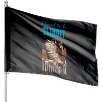 Native American Tlingit Eagle Spirit - Proud To Be Tlingit Eagle Spirit - House Flags — Drapeaux décoratifs