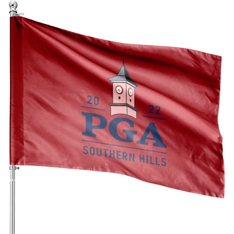 Pga Championship 2022 Southern Hills Classic House Flags — Drapeaux décoratifs
