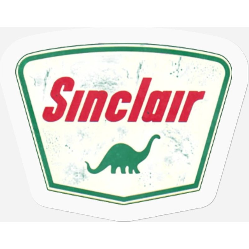 Vintage Sinclair Logo Stickers — Autocollants et stickers
