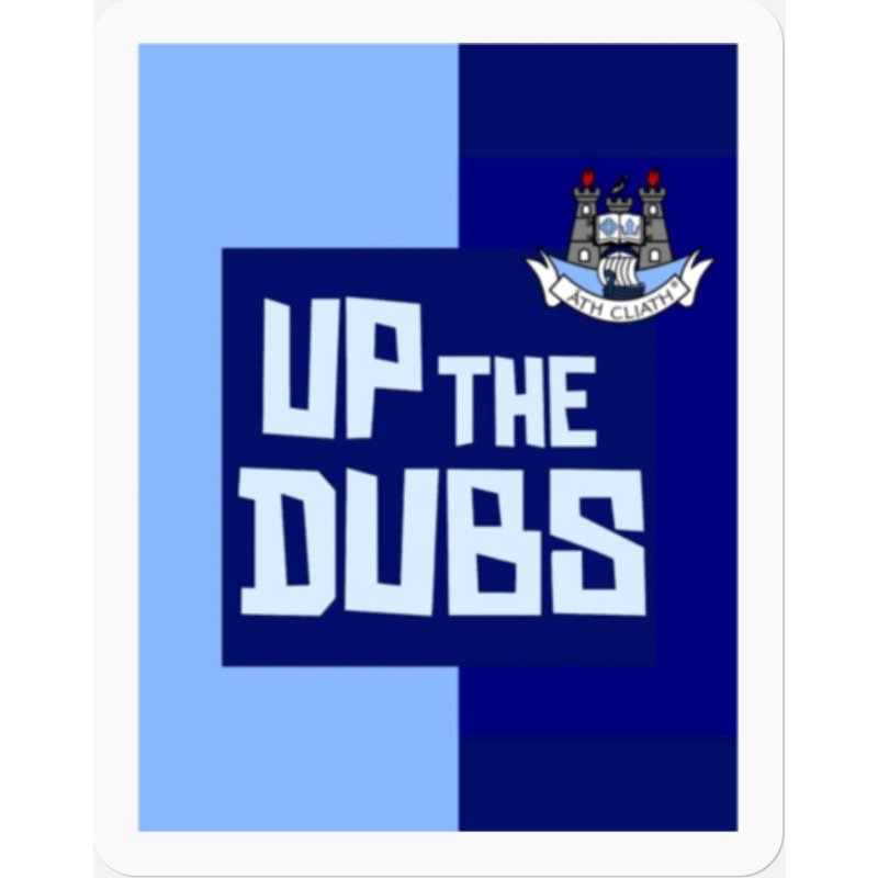 Dublin Gaa Fan Stickers — Autocollants et stickers
