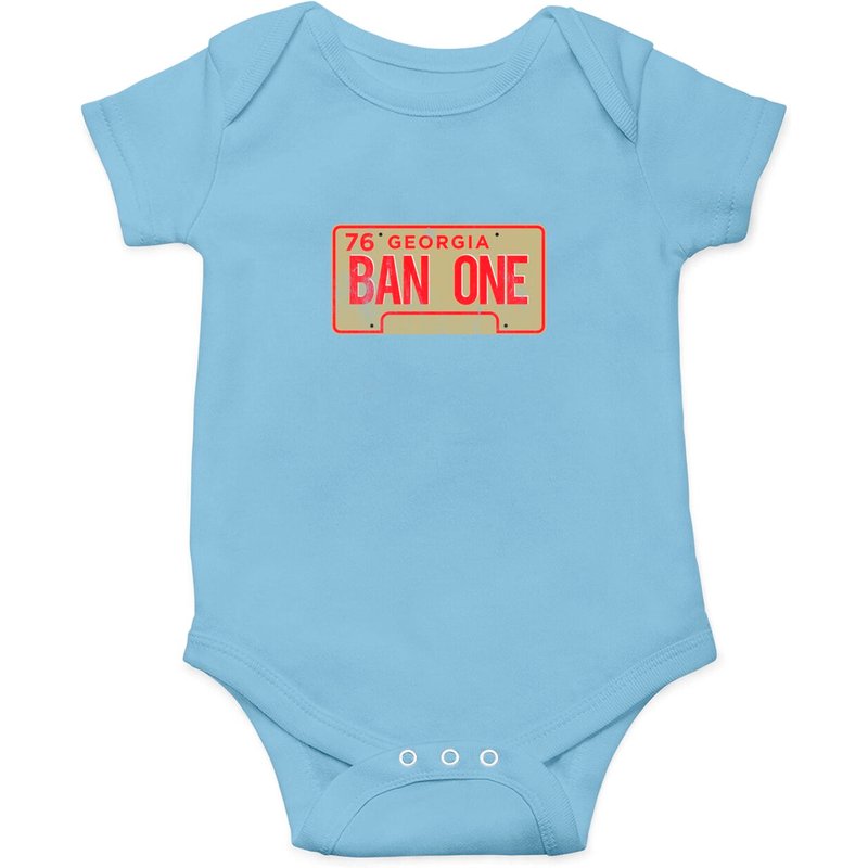 Smokey And The Bandit License Plate - Smokey And The Bandit - Onesies — Bodys bébé