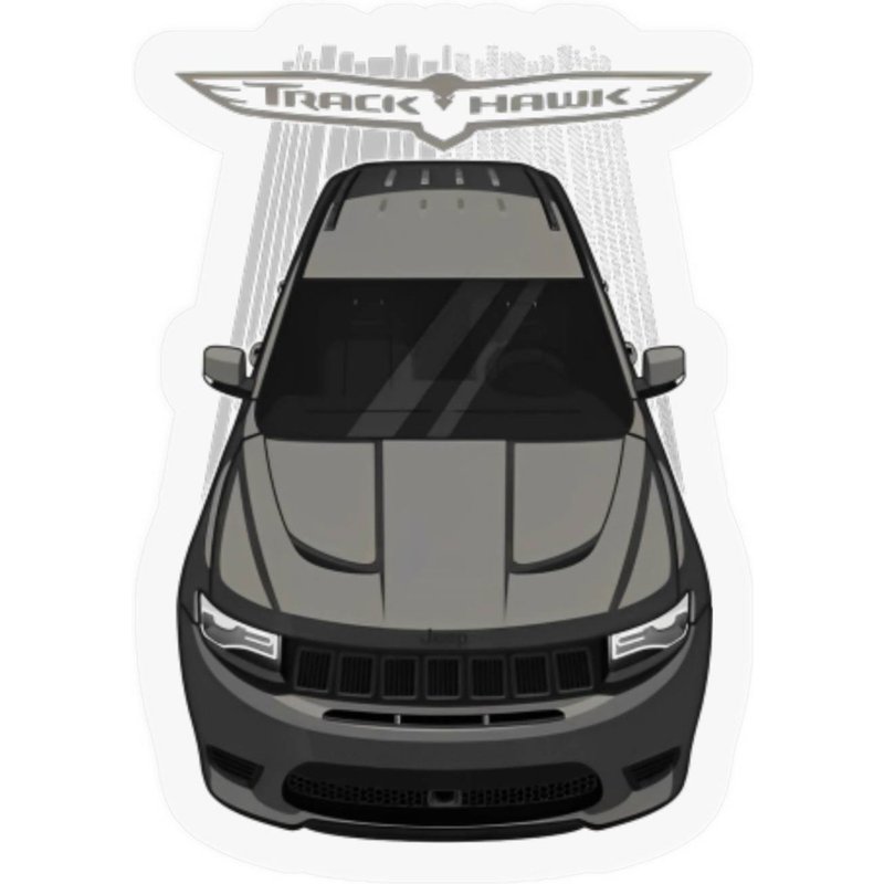 Jeep Grand Cherokee Trackhawk - Granite Crystal - Jeep Grand Cherokee Trackhawk - Stickers — Autocollants et stickers