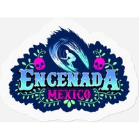 Surfing Ensenada Mexico - Ensenada Baja California - Stickers
