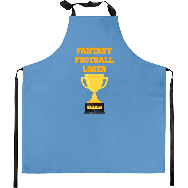 Fantasy Football Loser Last Place Trophy - Fantasy Football Loser - Kitchen Aprons — Tabliers de cuisine