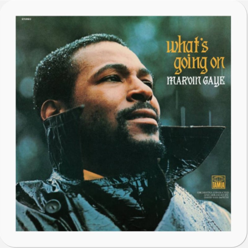 Marvin Gaye What's Going On Stickers — Stickers & Decals