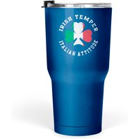Irish Temper Italian Attitude St Patricks Day Tumblers 30 Oz