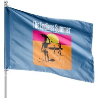 The Endless Summer 1966 Classic Surf Movie 60s Vintage Surf House Flags — Drapeaux décoratifs