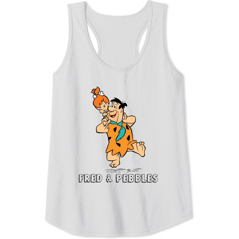The Flintstones | Fred & Pebbles Flintstone Tank Tops