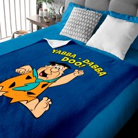 Fred Flintstone Yabba-dabba Doo! Baby Blankets — Couvertures pour bébé