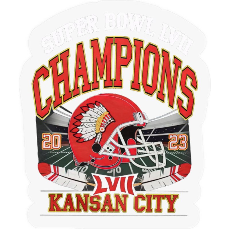 Super 57, 2023 Super Sunday Stickers Bowl — Stickers & Decals