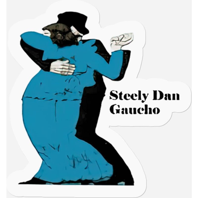 Steely Dan Gaucho Album Rock Band Stickers — Autocollants et stickers