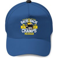 Michigan Back-to-back Big Ten Championship Baseball Caps — Casquette de baseball