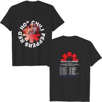 Double Sides 2023 Red Hot Chili Peppers Tour Shirt, Red Hot Chili Peppers Shirt, Rhcp 2023 Rock Tour — T-shirts pour hommes
