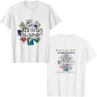 Red Hot Chili Peppers Unlimited Love World Tour 2023 T Shirt, Red Hot Band Chili Peppers Shirt