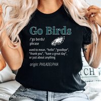 Go Birds Shirt, Funny Eagles T-shirt, Philly Fan Gift T-shirt — T-shirts pour hommes