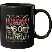 Vintage 1963 Limited Edition 60 Year Old 60th Birthday Mens Mugs