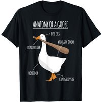Anatomy Of A Goose Meme T-shirt — T-shirts pour hommes