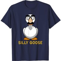 Silly Goose Groucho Glasses Goose On The Loose Silly Person T-shirt