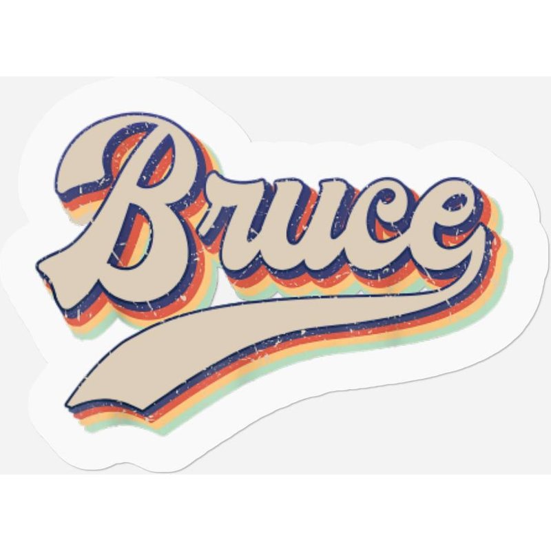 Vintage Bruce Springsteen Stickers, Bruce Springsteen Stickers — Autocollants et stickers