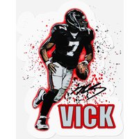 Michael Vick Classic Stickers Falcons Football Stickers
