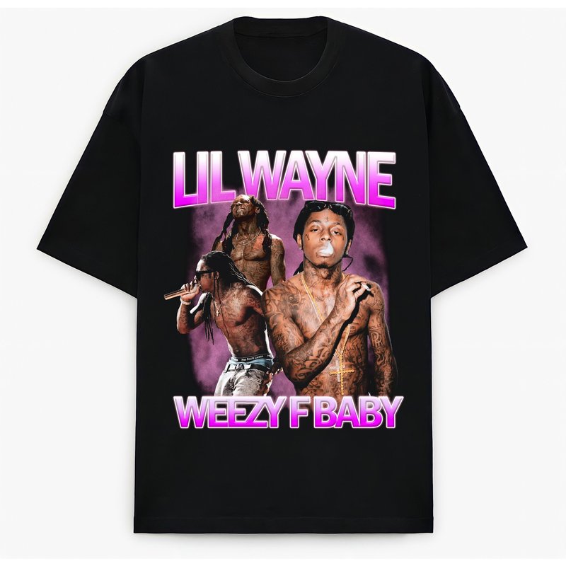 Lil Wayne Album T-shirt, Lil Wayne Rap Music Shirt — T-shirts pour hommes