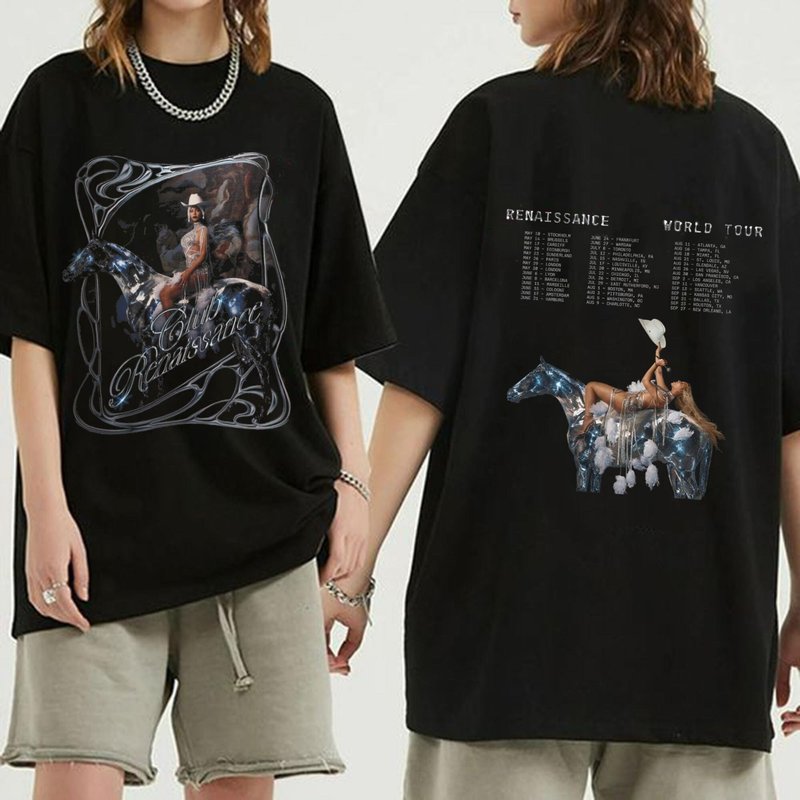 Beyonc Renaissance World Tour 2 Sides Shirt, Beyonc Renaissance World Tour — T-shirts pour hommes