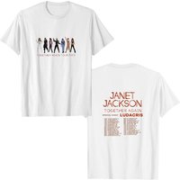 Janet Jackson Together Again Tour 2023 Two Sides T-shirt