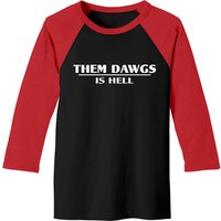 Them Dawgs Is Hell Champions Back To Back 2021 2022 Baseball Tees, Stetson Bennett Them Dawgs Is Hell Baseball Tees