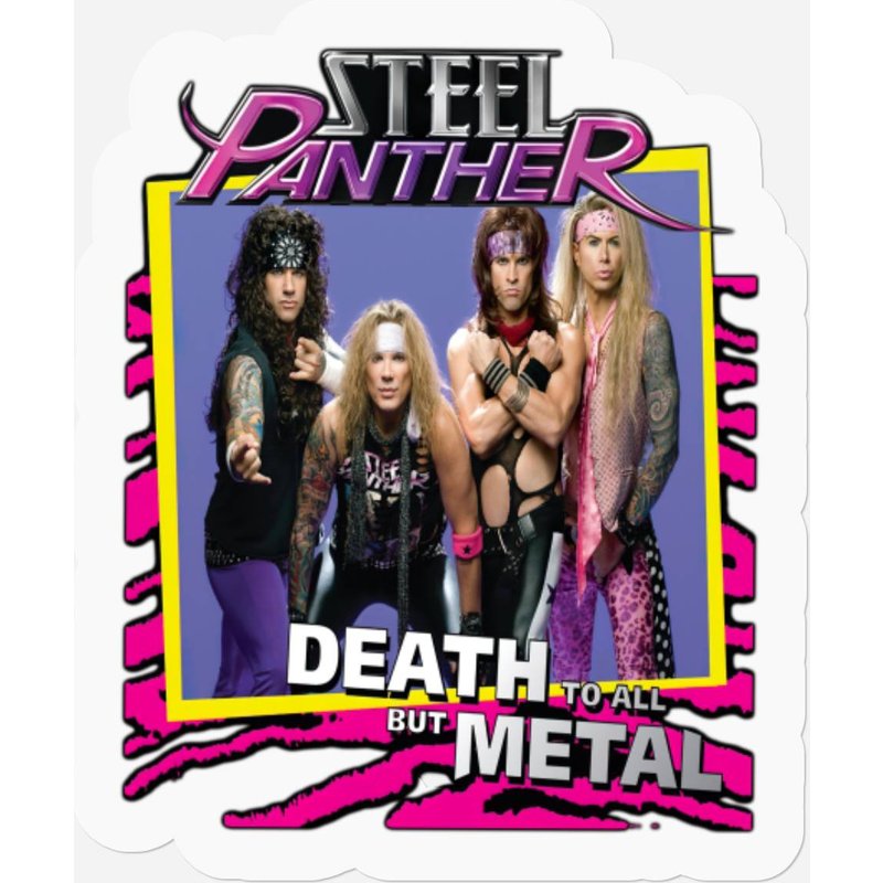 Vintage Steel Panther Sticker Set — Stickers & Decals