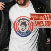 Bruce Springsteen Shirt - 2023 Tour Edition — T-shirts pour hommes