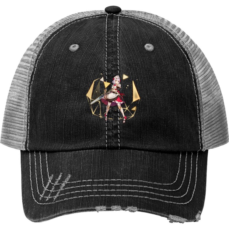 Noelle Genshin Impact Print Trucker Hat