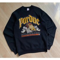 Vintage 90s Purdue Boilermakers Basketball Sweatshirt, Purdue Boilermakers Shirt — Sweats à capuche pour hommes