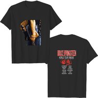 Vintage 1992 Bruce Springsteen World Tour Shirt — T-shirts pour hommes