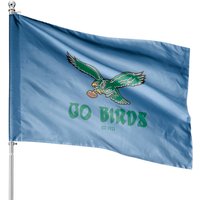 Go Birds Est 1933 House Flags, Vintage Eagles Philadelphia