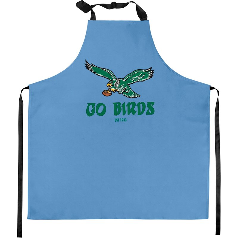 Go Birds Est 1933 Kitchen Aprons, Vintage Eagles Philadelphia — Tabliers de cuisine
