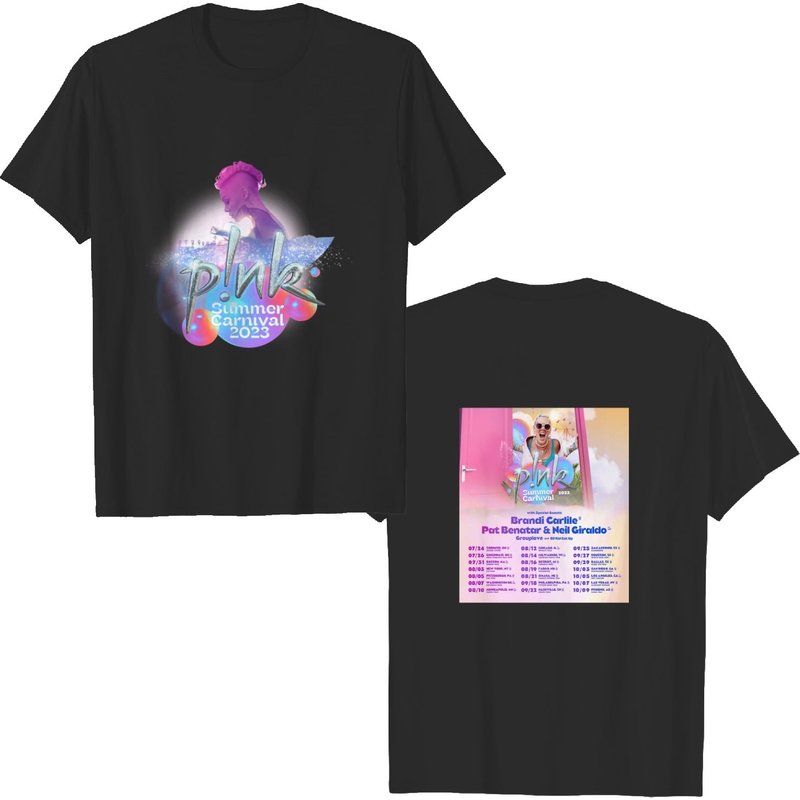 Pink Summer Carnival 2023 Tour Shirt, Pink In Concerts 2023 Tour Shirt — T-shirts pour hommes