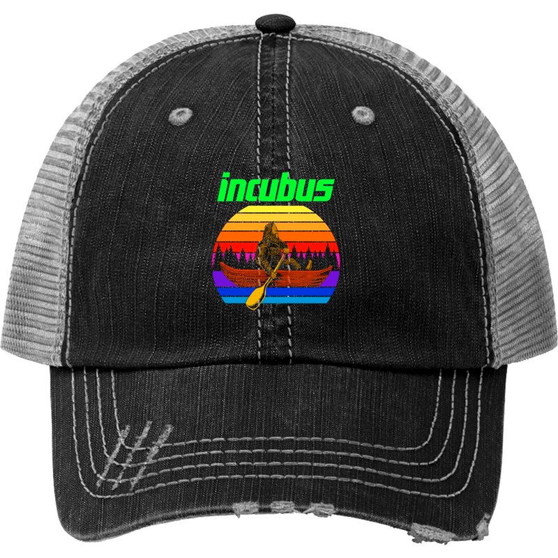 Incubus Band Tour 2022 Sweatshirt - Incubus Print Trucker Hats — Casquette de baseball
