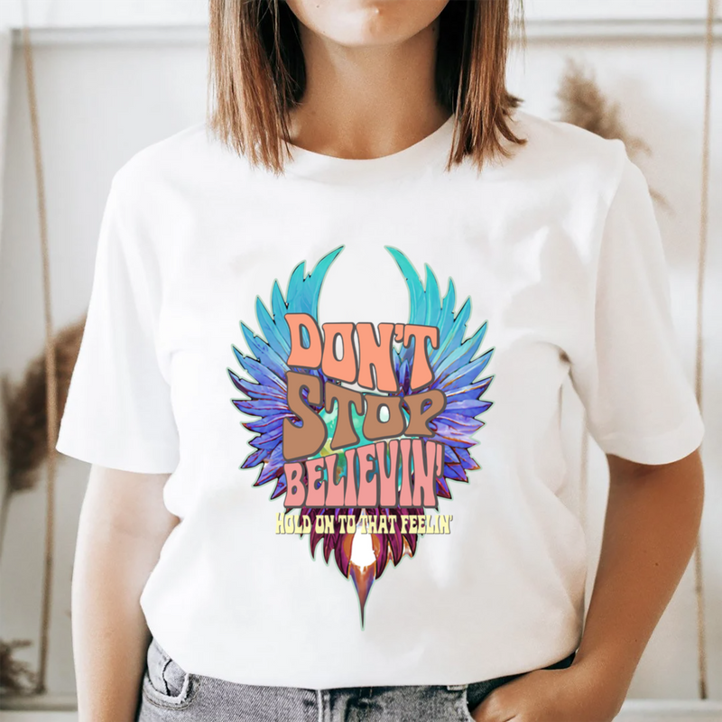 Journey Dont Stop Believing T Shirt — T-shirts pour hommes