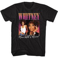 Whitney Houston Singer How Will I Know T-shirts