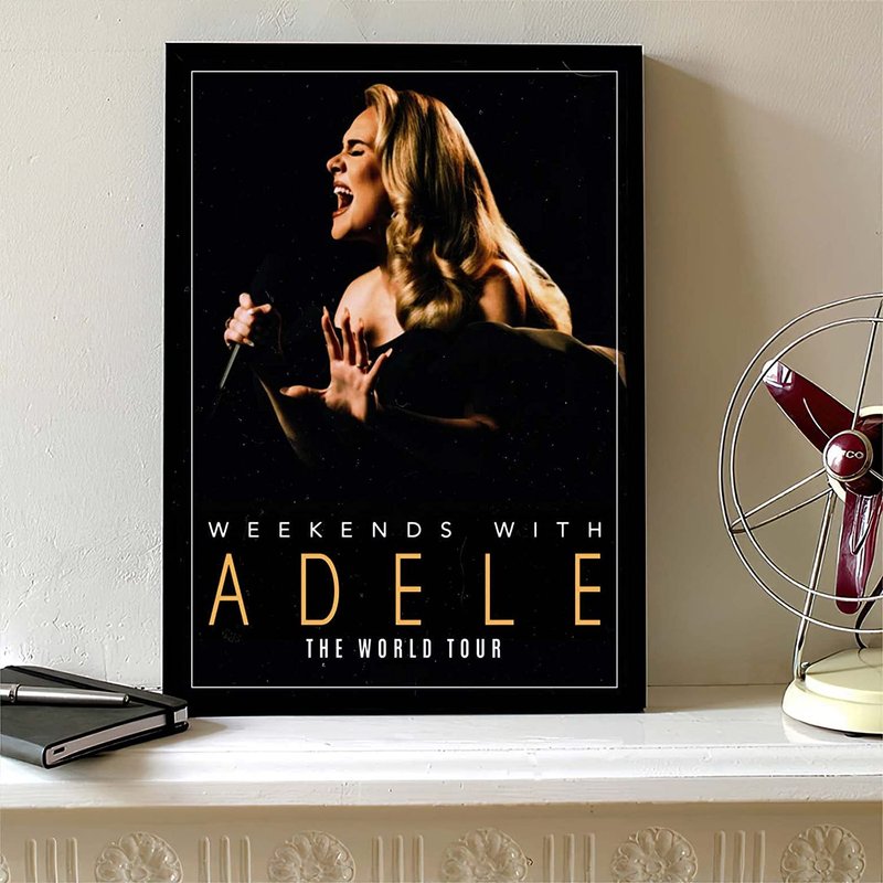 Adele Poster Weekends With Adele The World Tour 2023-2024 Poster — Affiches et impressions