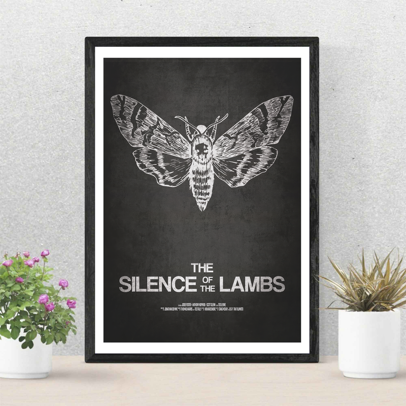 Silence Of The Lambs Minimalist Movie Poster — Posters & Prints