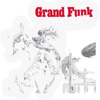 Grand Funk Railroad Live Album Stickers, Grand Funk Railroad Rock Band