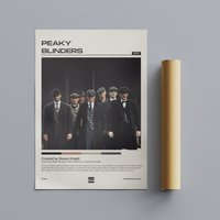 Peaky Blinders Poster - Thomas Shelby Wall Art Poster