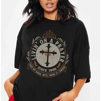 Bon Jovi Shirt, Livin On A Prayer Shirt, Bon Jovi T-shirt — T-shirts pour hommes