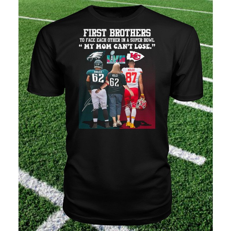 Funny Kelce Bowl Shirt, Eagles And Chiefs Brothers T-shirt — T-shirts pour hommes
